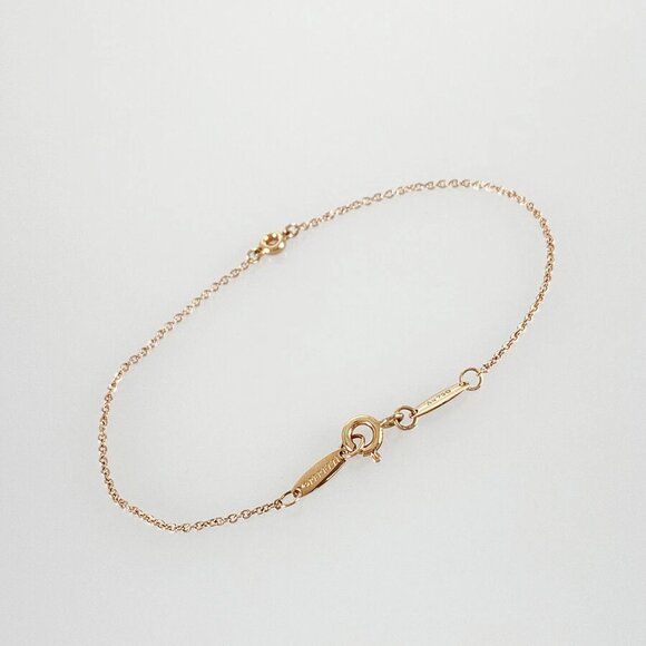 TIFFANY&Co. By The Yard Rose gold diamond Bracelet - Picture 10 of 15